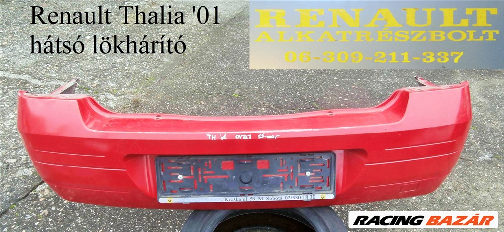 Renault Thalia hátsó lökhárító  1. kép