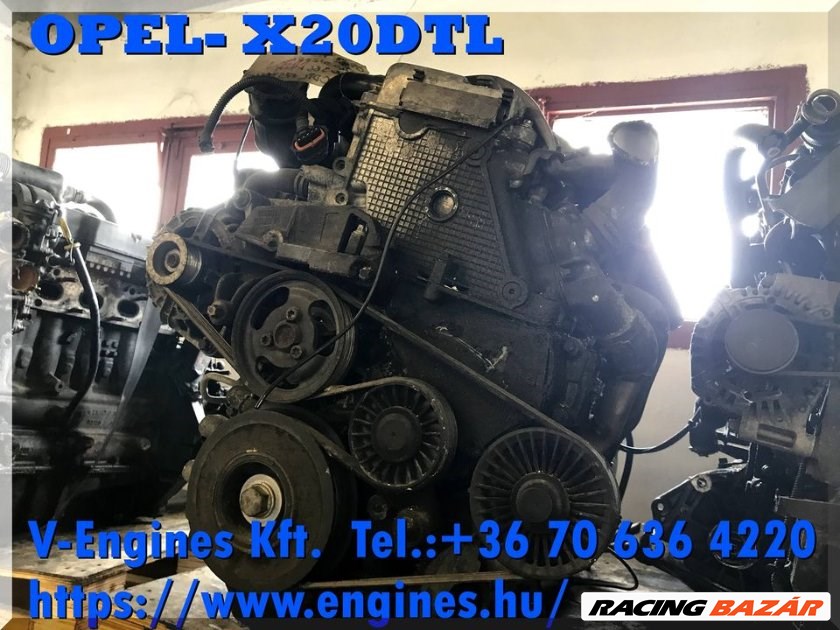 Opel 2.0 DI X20DTL motor  1. kép