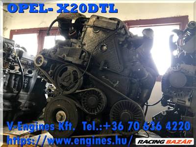 Opel 2.0 DI X20DTL motor 