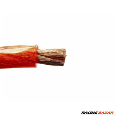 Autóhifi OFC réz tápkábel erősítőhöz 10 mm2 Piros Gladen Audio /ga10r/