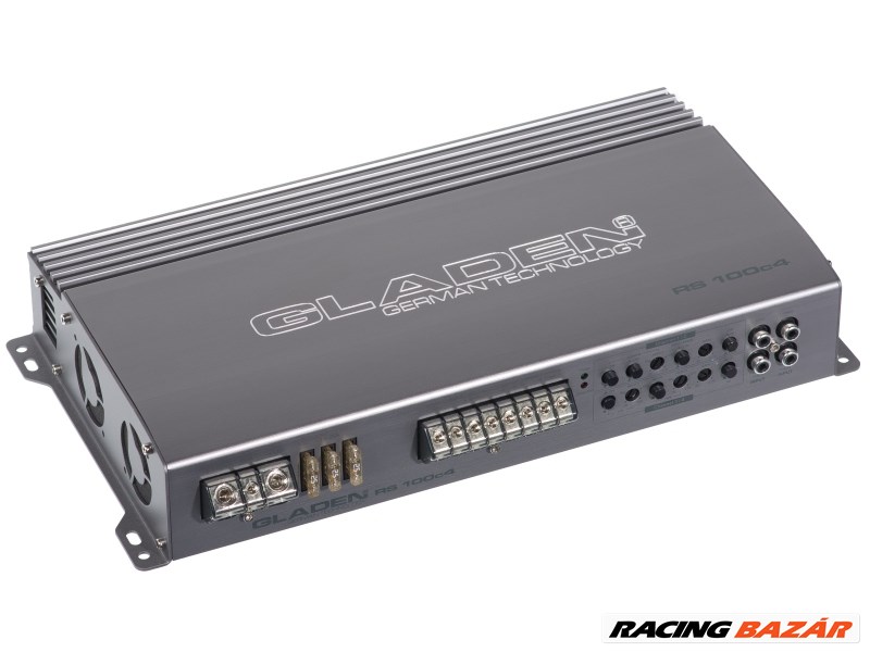 Gladen Audio RS 100c4 autóhifi 4 csatornás nagy teljesítményű erősítő 1. kép