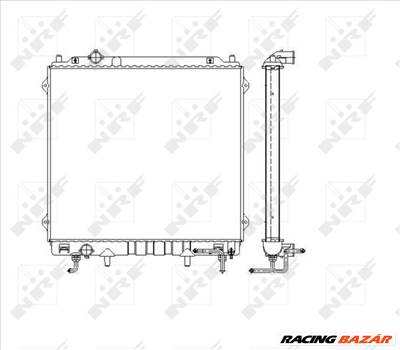 NRF 53479 Hűtőradiátor