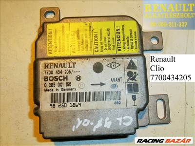 Renault Clio II/1 7700434205 légzsák indító elektronika 