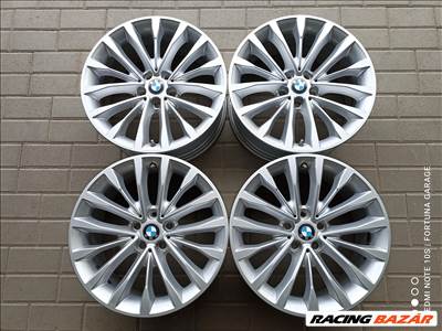  5x112 18" BMW Style 632 használt alufelni garnitúra + TPMS