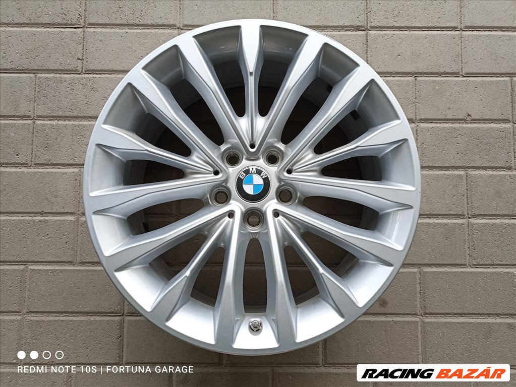  5x112 18" BMW Style 632 használt alufelni garnitúra + TPMS 3. kép