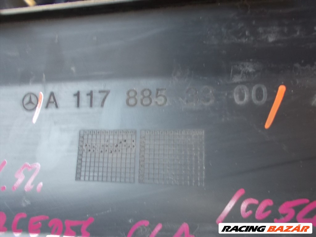 MERCEDES-BENZ CLA-OSZTÁLY hátsó lökhárító szegély 2017-2019 A1178853300 6. kép