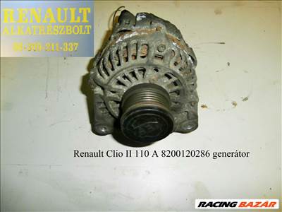 Renault Clio II (110A) 8200120286 generátor 