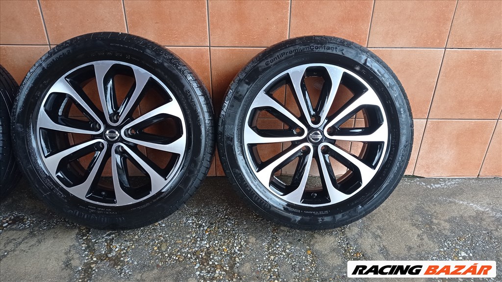 NISSAN QASHQAI 18"ALUFELNI 5X114.3 NYÁRI 215/55R18 GUMIVAL OLCSÓN!!! 3. kép