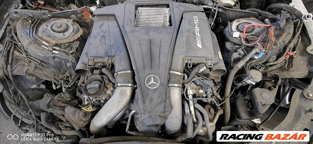 Mercedes Benz M157 5.5 V8 biturbo motor 1. kép