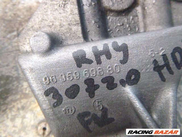 Peugeot 307 2002 , 2,0 HDI motortartó bak FÉM 9635969880 2. kép