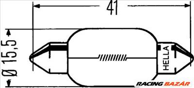 HELLA 8GM002091-251 Irányjelző izzó - BMW, SUZUKI, RENAULT, FORD, ALFA ROMEO, SAAB, FIAT