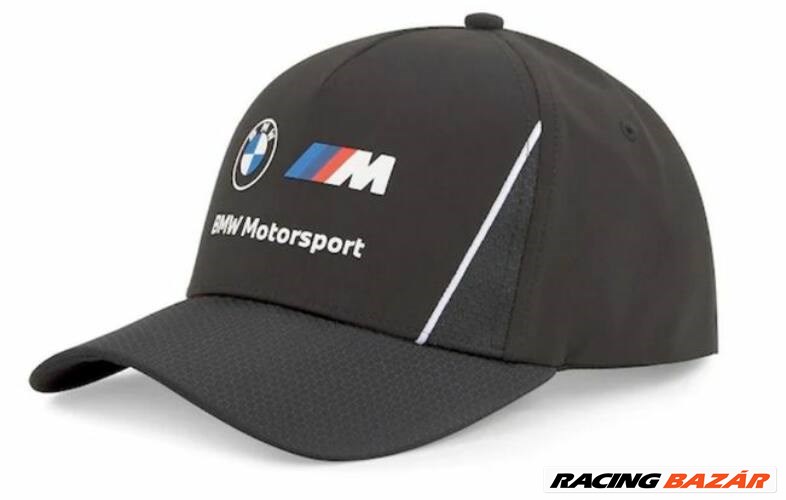 Gyári BMW M Motorsport 2022 fekete baseball sapka 80165A53446 1. kép