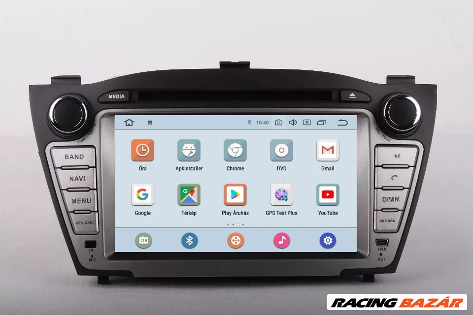 Hyundai IX35 Android 10 Multimédia GPS Fejegység Tolatókamerával 4. kép