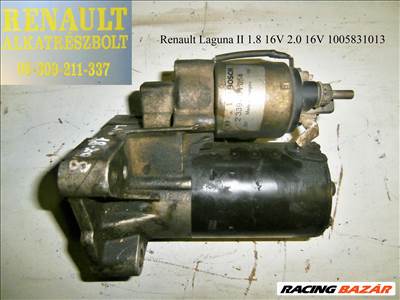 Renault 1.8 16V, 2.0 16V 1005831013 önindító motor 