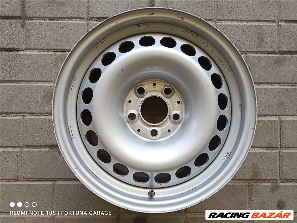 5x112 16" Audi használt lemezfelni garnitúra dísztárcsával (52) 4. kép