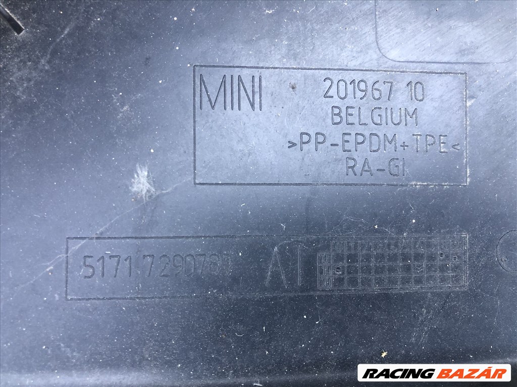 Mini Cooper F56 bal első kerékdob műanyag betét  51717290789     201967 2. kép