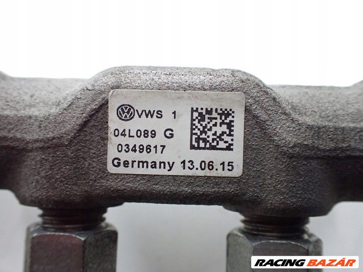 Audi A4 (B8 - 8K) 2.0 TDI CNH railcső, nyomásszabályzó 04l089g 3. kép