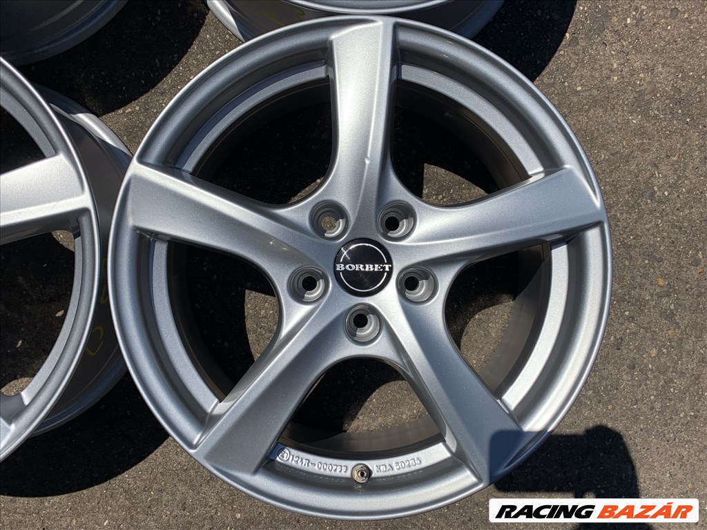 4db Borbet 17″ VW-Audi-Skoda-Seat alufelni. (2553) 2. kép