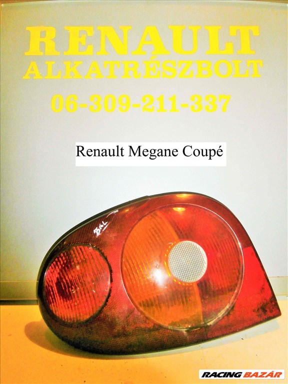Renault Megane Coupé bal hátsó lámpa 1. kép