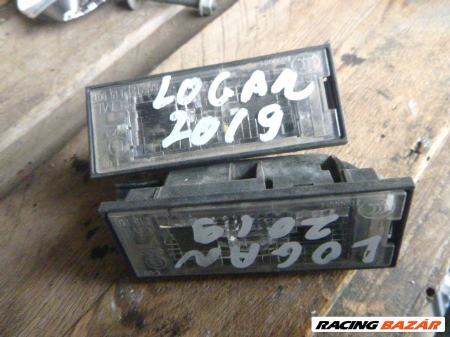 Dacia Logan II 2019 SEDAN rendszám lámpa  6. kép