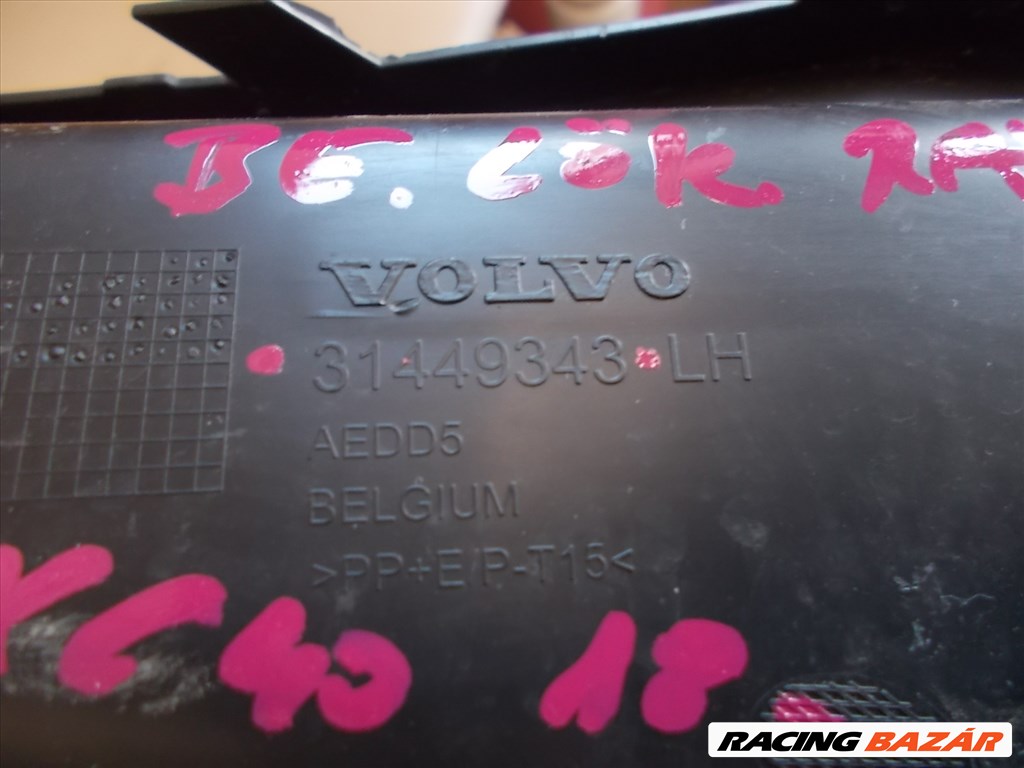 VOLVO XC40 bal első lökhárító rács 2018- 31449343 3. kép