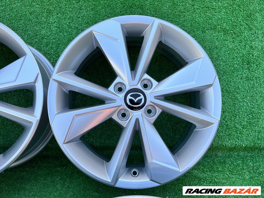 R16 4x100 Original OEM Skoda Silver - for Mazda 121 2 323 Demio Mazda2 MX-3 MX-5 2. kép