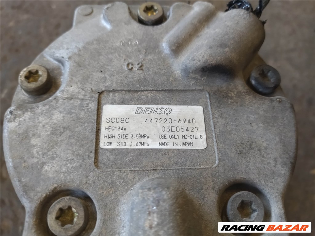 Fiat Albea 1.2 16v klímakompresszor 4472206940 6. kép