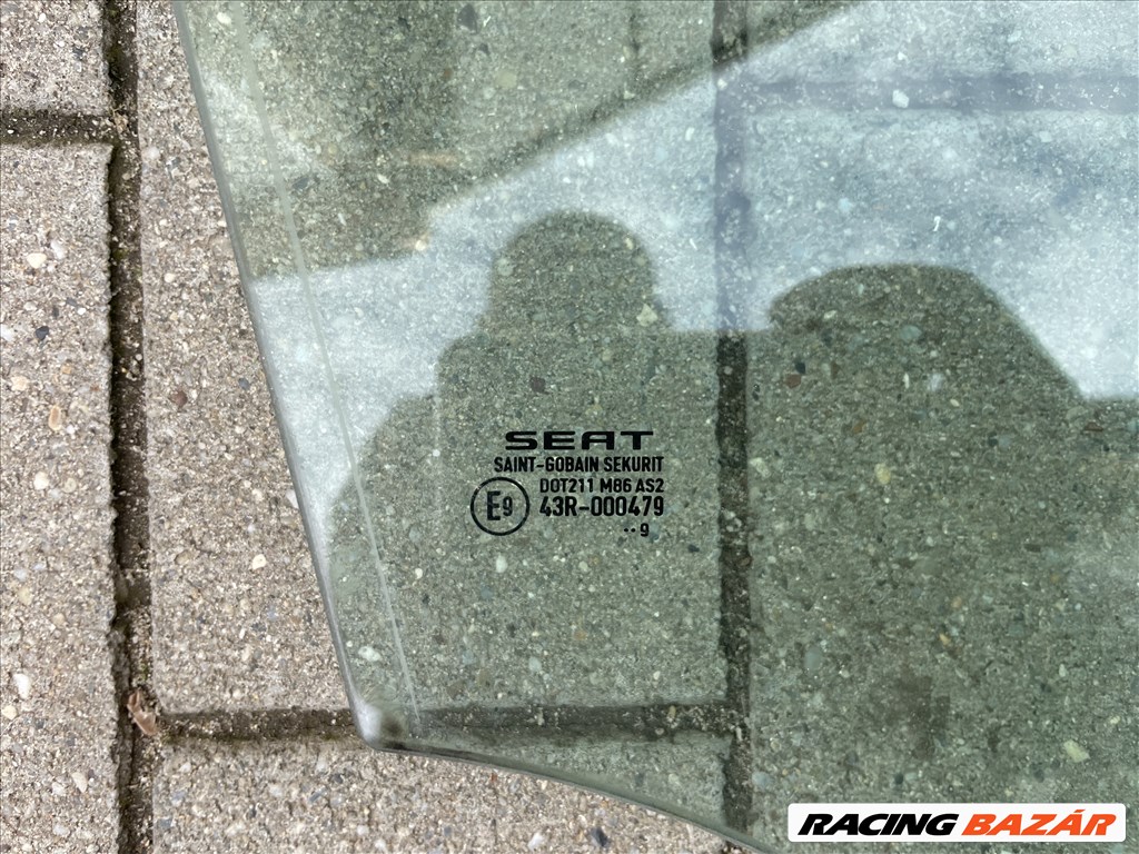 Seat Ibiza IV Jobb első ajtó üveg  3. kép