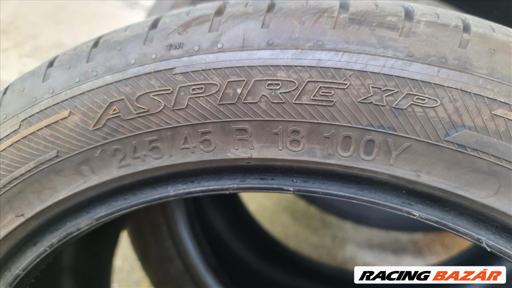  Apollo Aspire XP 245/45R18 18" 18coll újszerű nyári gumi gumi 70% újszerű hibátlan jelölt 1. kép