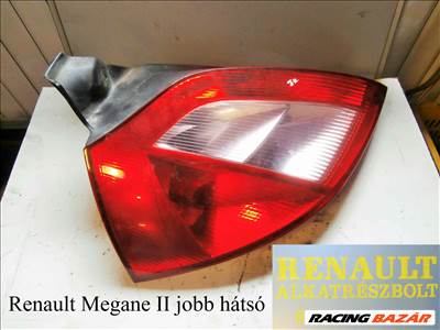 Renault Megane II (kacsa) jobb hátsó lámpa