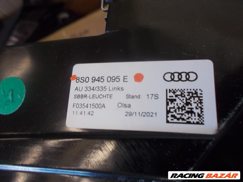Audi TT bal hátsó LED lámpa 2015- 8S0941095E 5. kép