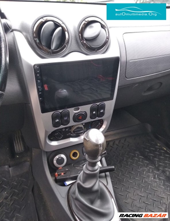 Dacia Duster, Logan Android Multimédia GPS Navigációs Fejegység Rádió Tolatókamerával 9. kép