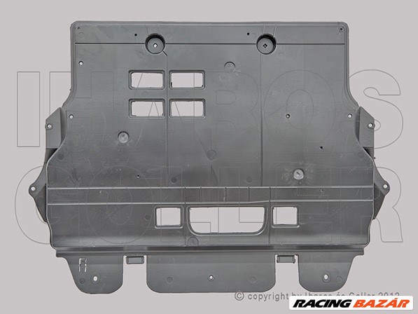 Citroen C4 2010-2015 - Alsó motorvédő lemez, hátsó rész 1. kép