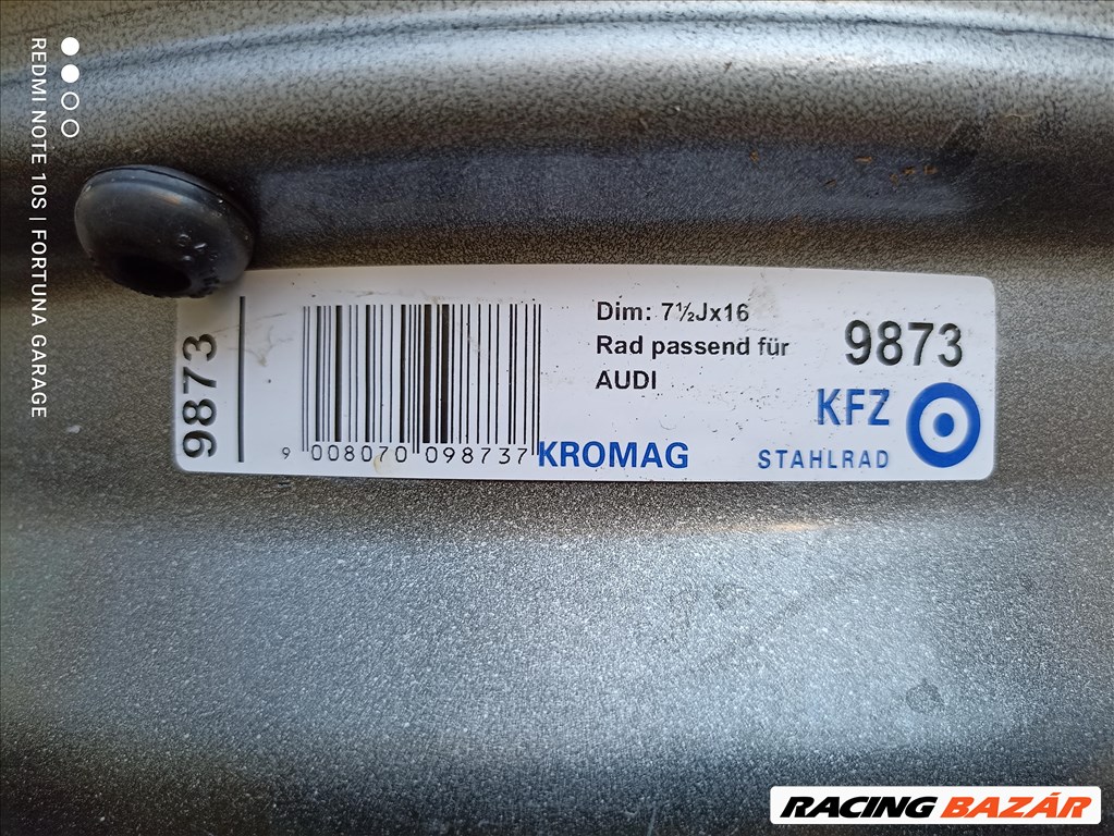  5x112 16" Audi használt lemezfelni garnitúra (51) 7. kép