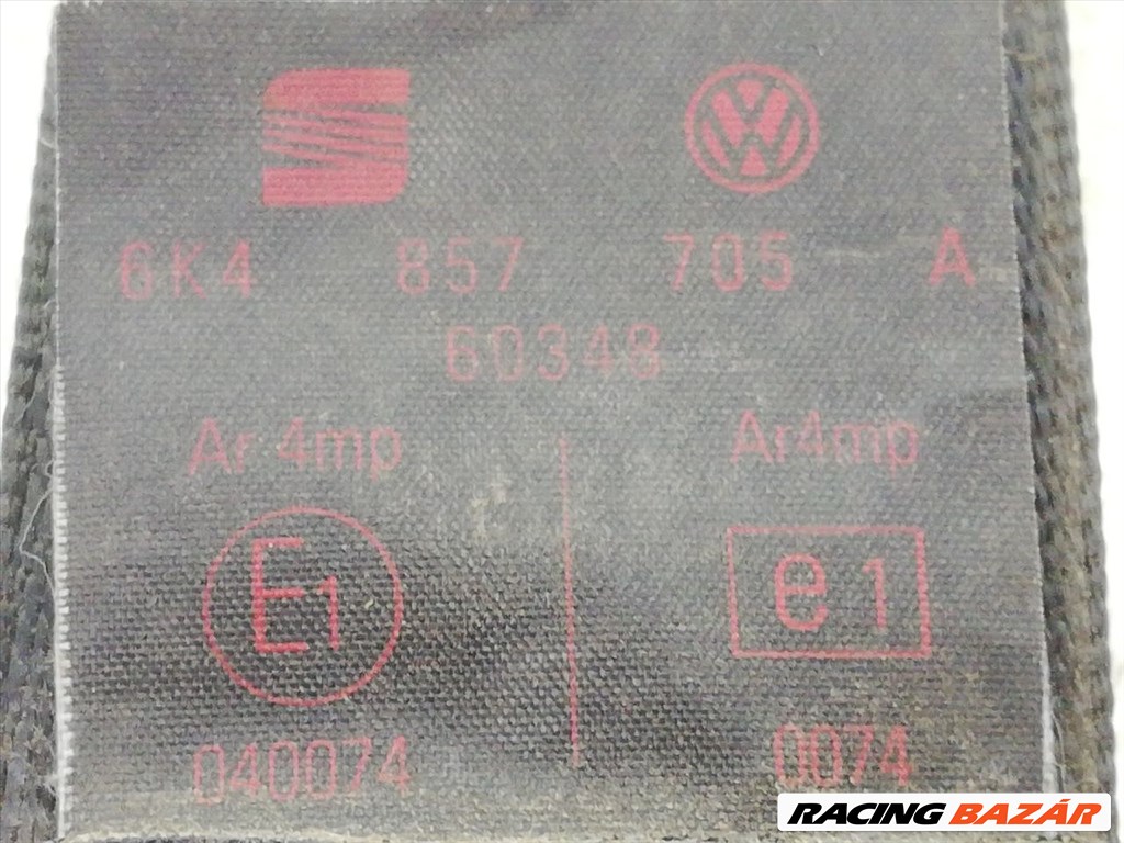  VW POLO Variant (6KV5)  Bal első Biztonsági Öv #3776 6k0857806e 2. kép