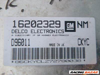 Opel Astra F 1,4,16 V X14XE motorvezérlő 16202329 NM 16202329nm