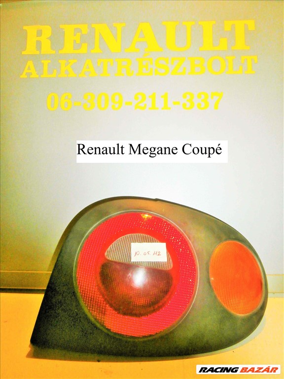 Renault Megane Coupé jobb hátsó lámpa 1. kép