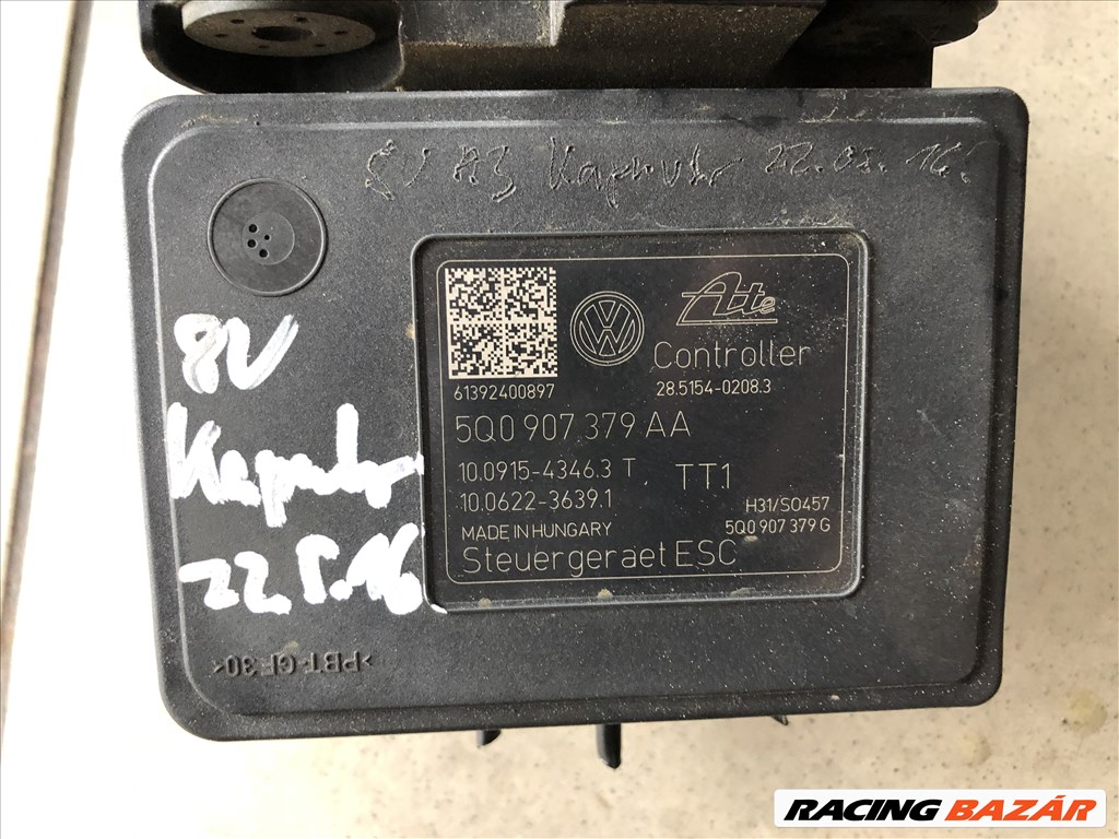 Audi A3 (8V) ABS kocka  5q0907379aa 1. kép