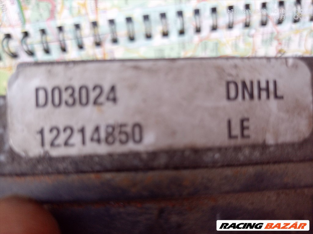 Opel Zafira A 1.6 16V DNHL 12214850 HSFI 2.1 Z14XE motorvezérlő  dnhl12214850 3. kép
