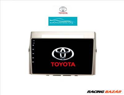 Toyota Corolla Verso Android 11 Multimédia GPS Rádió Tolatókamerával