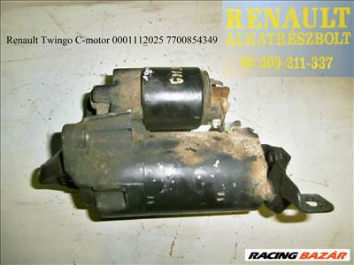 Renault Twingo C-motor 0001112025 7700854349 önindító 