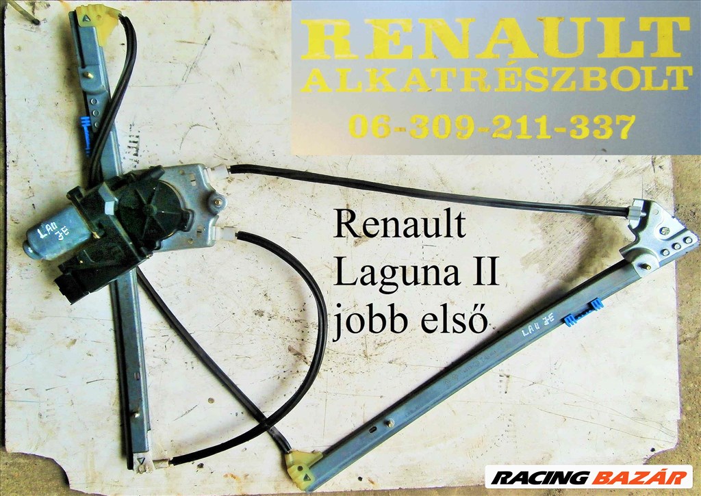 Renault Laguna II jobb első ablakemelő  1. kép