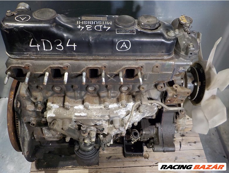 Mitsubishi Canter 4D34 4D34-2AT6 motor  1. kép
