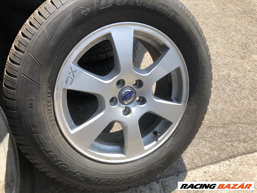 Volvo XC60 7,5X17-es 5X108-as ET55-ös könnyűfém felni garnitúra eladó 2. kép