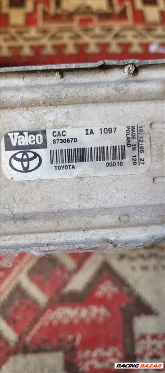 Toyota Avensis T25 intercooler radiátor 873067d toyota0g10 1. kép