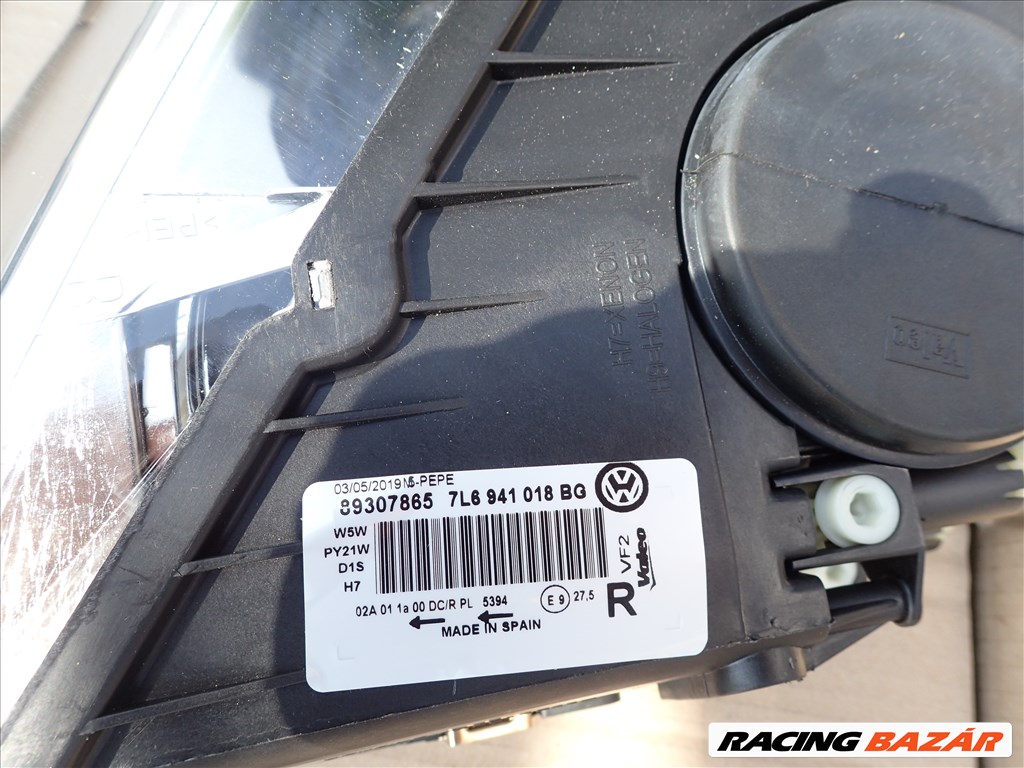 Vw Touareg xenon fényszóró 7L6941018BG 3. kép