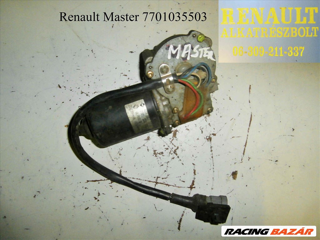 Renault Master 7701035503 első ablaktörlő motor  1. kép