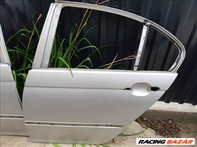 BMW E46 sedan ezüst titansilber titansilver bal hátsó ajtó eladó (118014)  