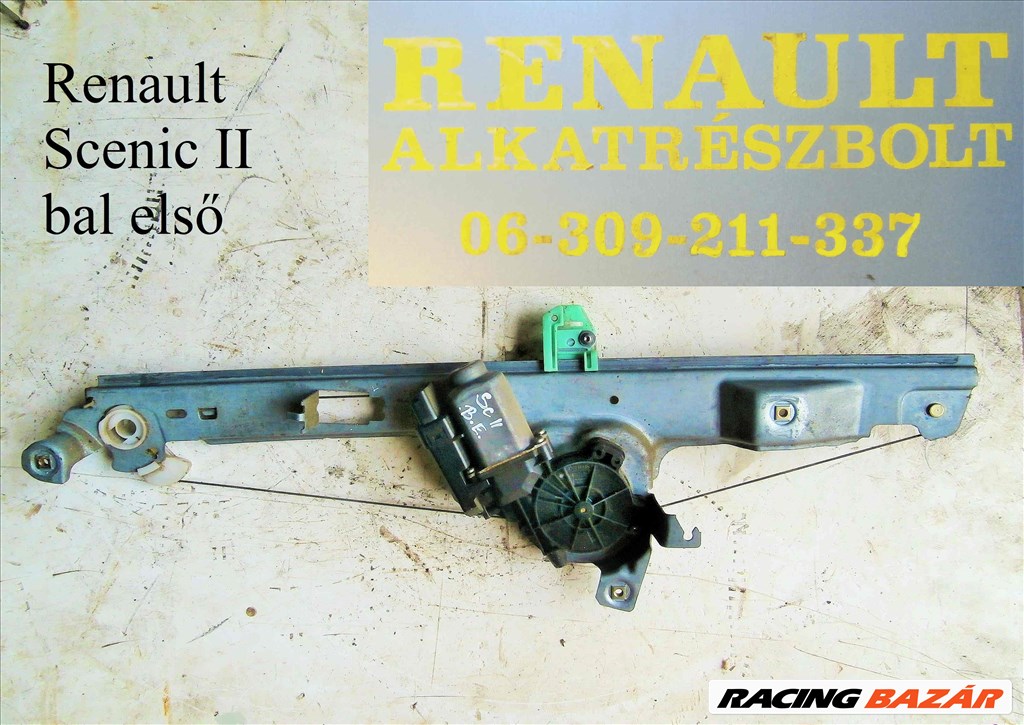 Renault Scenic II bal első ablakemelő  1. kép