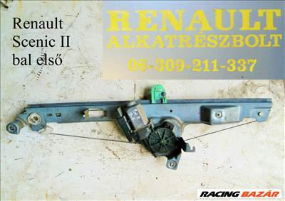 Renault Scenic II bal első ablakemelő 